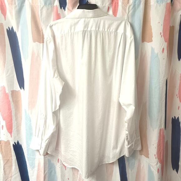 NWOT Lorenzo Uomo Performance Stretch Trim Fit Long Sleeve Button Front Shirt - Picture 5 of 10